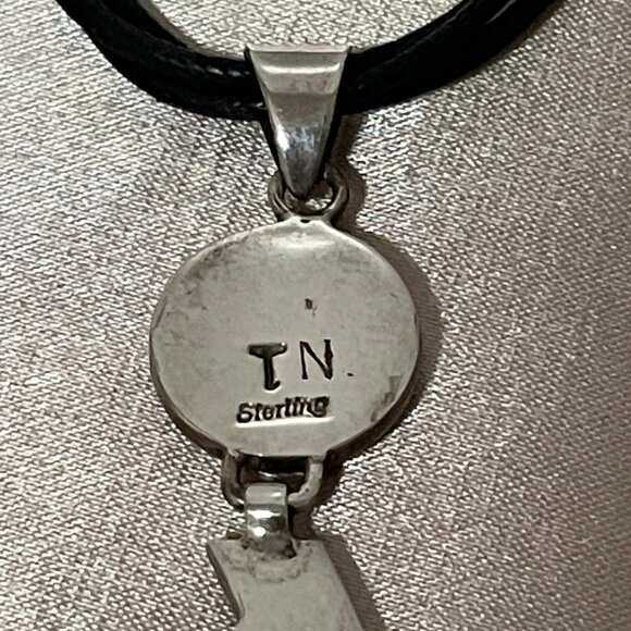 Southwestern Turquoise Opal Spiny Oyster Necklace Pierced Earrings Sterl… - Picture 7 of 7